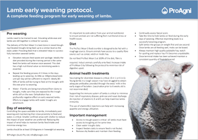 Protect S Wean | Sheep Feed Supplement | Thompson & Redwood